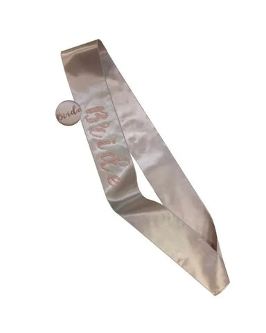 Deluxe Bride Sash and Badge