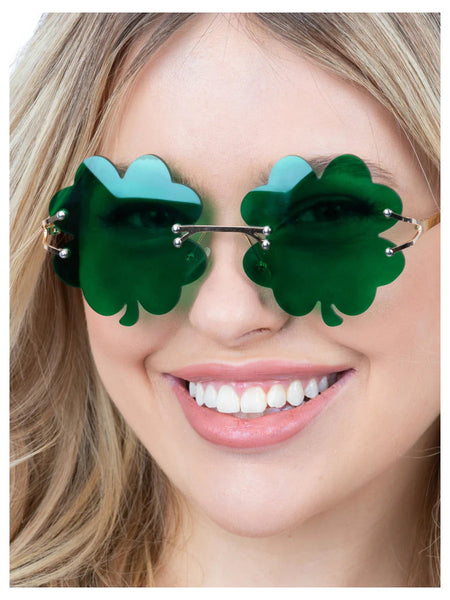 Four Leaf Clover Glasses