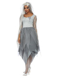 Grey Graveyard Bride Adult Costume