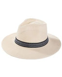 Off White Fedora Hat