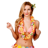 Orange and Yellow Hawaiian Lei