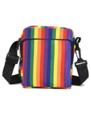 Rainbow Stripes Messenger Bag