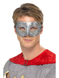 Silver Metallic Warrior Mask