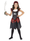 Skull and Crossbones Pirate Girl Costume