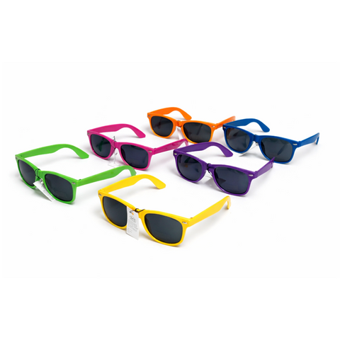 Neon Frame Wayfarers
