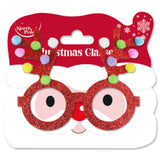 Glitter Reindeer Glasses