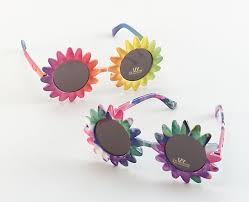 Multicolour Flower Glasses