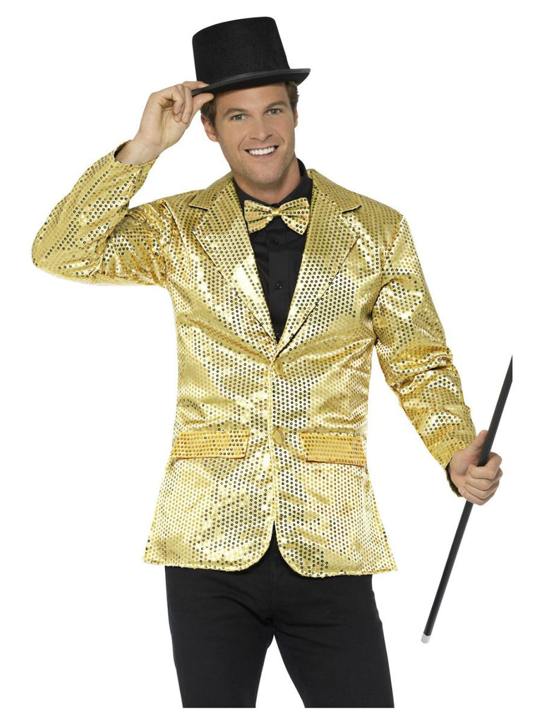 fancy dress sequin jacket Rosina Ribbon Sequined Jacket
