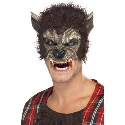 Half Face Werewolf Mask