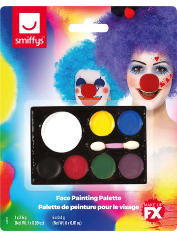 7 Colour Face Paint Palette
