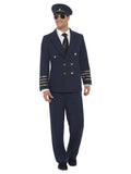 Navy Blue Pilot Costume