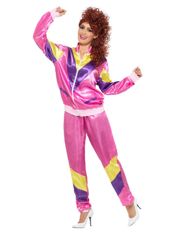 Pink 80's Shell Suit