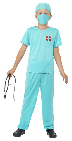 Blue Surgeon Costume