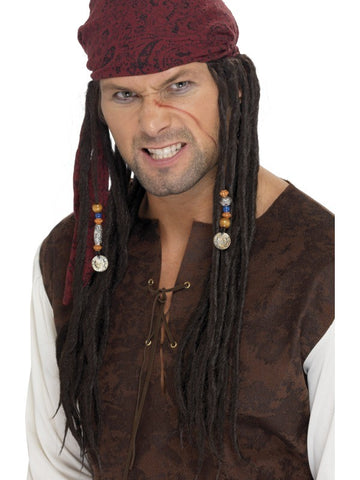 Rum Lovin' Pirate Wig