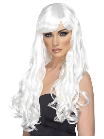White Long Wavy Wig