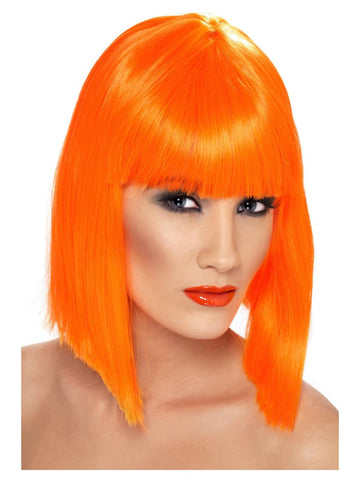 Orange Glam Wig