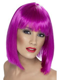 Neon Purple Glam Wig