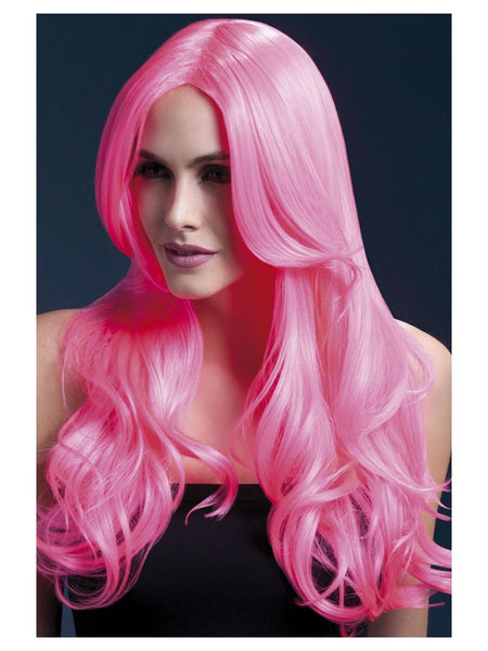 Neon Pink Khloe - Fever Wig