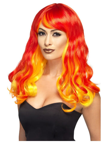 Ombre Devil Flame Wig