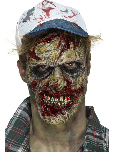 Mangled Zombie Face Prosthetic