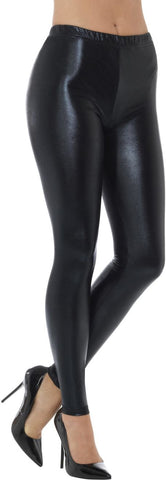 80's Metallic Disco Leggings