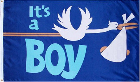 'It's A Boy' Flag