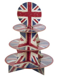 Union Jack Style Cake Stand