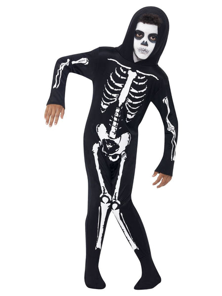 Child's Hooded Skeleton Jumpsuit