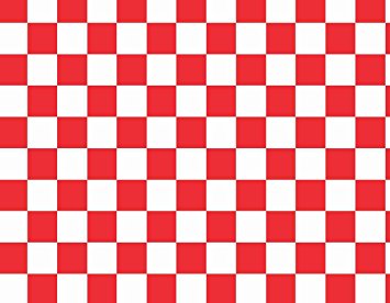 Red and White Check Racing Flag