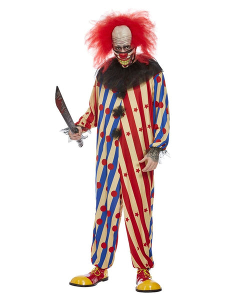 Creepy Clown Costume - Male