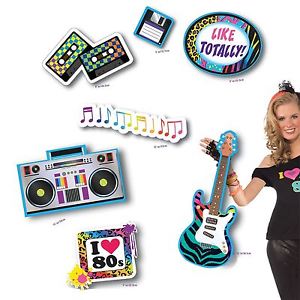I Love the 80s Cutouts