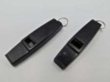Black Plastic Whistle