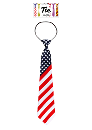 Stars and Stripes USA Tie