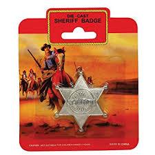 Silver Sheriff Badge
