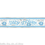 Blue Baby Shower Banner