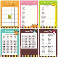 Baby Shower Game Kit