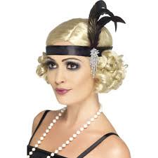Black and Silver Flapper Headband