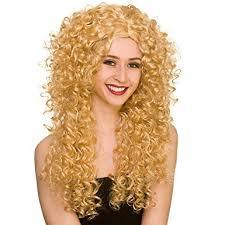 Long Curly Blonde Perm wig