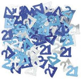 Table Confetti - Blue 21st