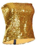 Gold Sequin Boob Tube