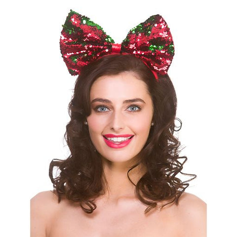Sequin Christmas Gift Bow