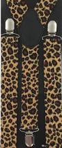 Leopard Print Braces
