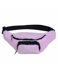 Pink Fluffy Bumbag