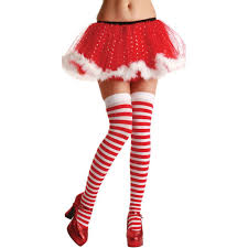 Candystripe Thigh Highs