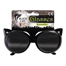 Black Cat Glasses