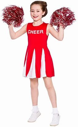 Girls Cheerleader Costume