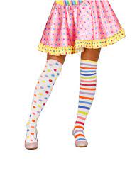 Clown Over the Knee Socks