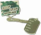 Combat Dog Tag Necklace