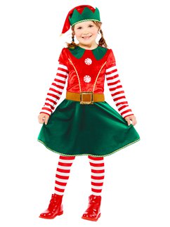 Girls Elf Costume
