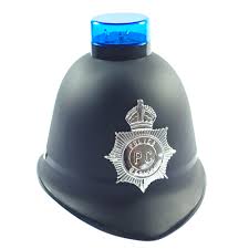 Flashing Police Helmet